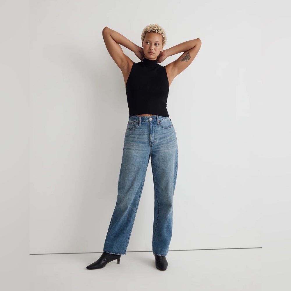 The‎ Classic Wide Leg Denim Madewell size 27 NWT